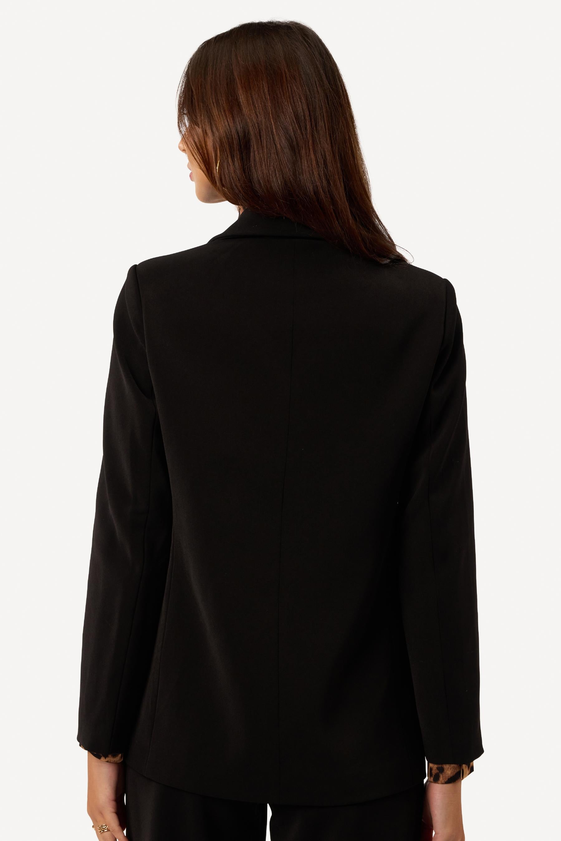 Veste de tailleur unie Noir - Axara Paris