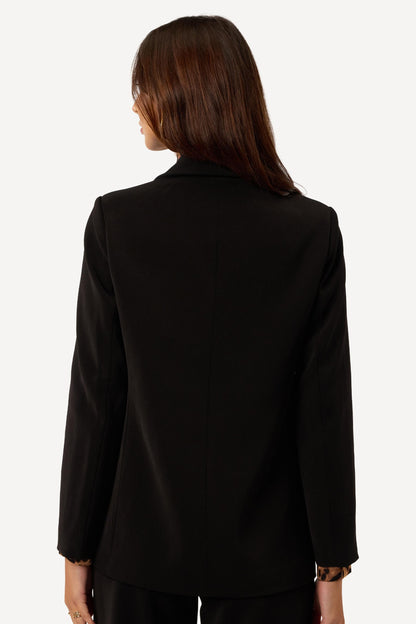 Veste de tailleur unie Noir - Axara Paris