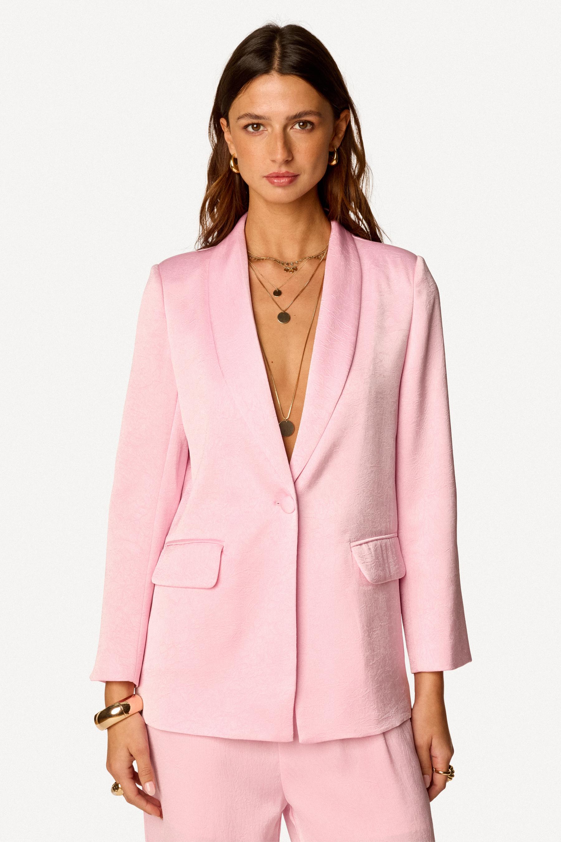 Blazer couture Rose - Axara Paris