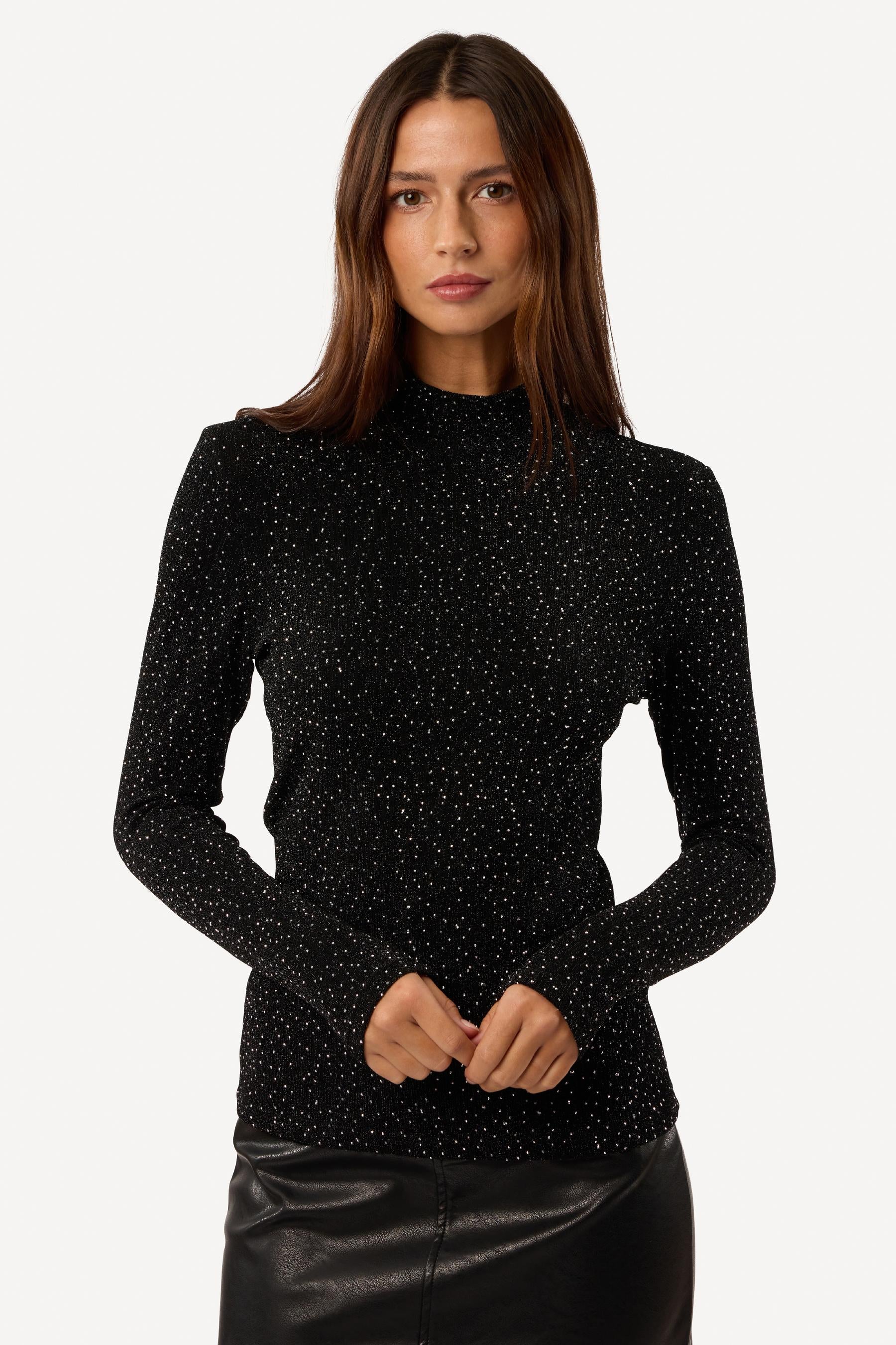 Top en strass Noir - Axara Paris