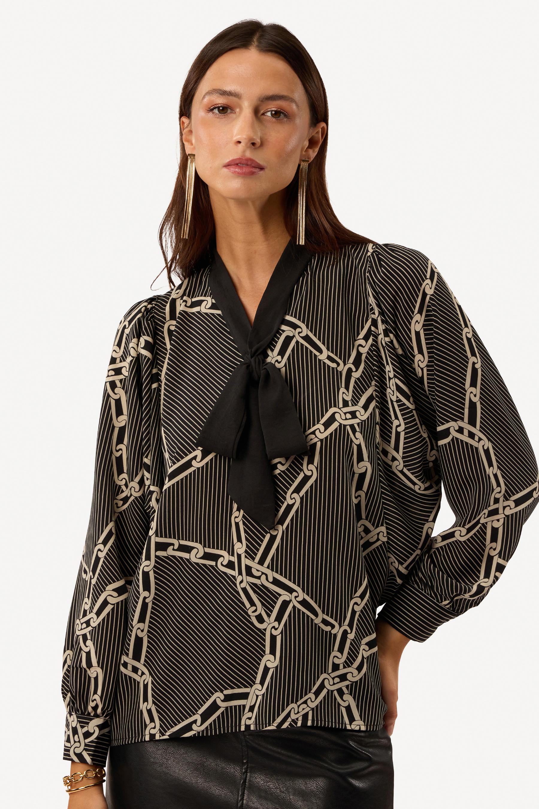 Printed blouse