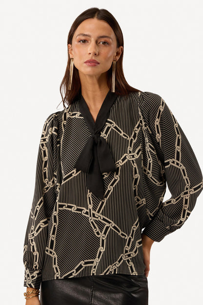 Printed blouse