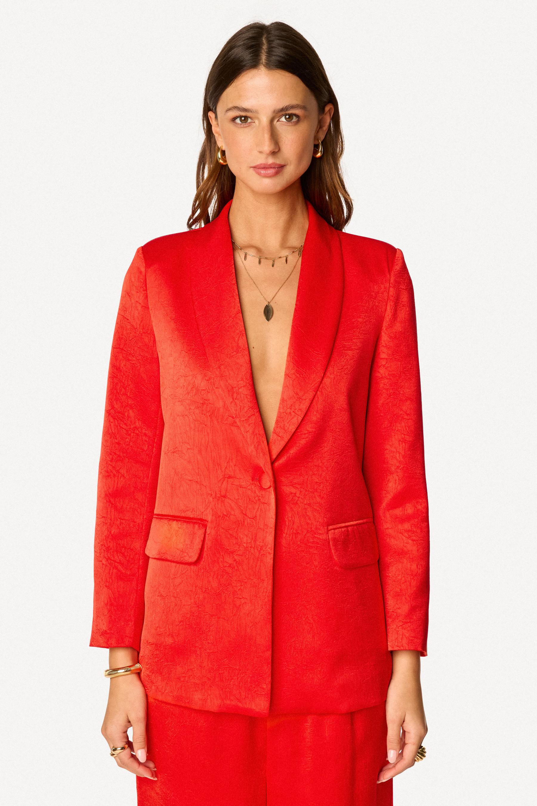 Blazer couture Corail - Axara Paris